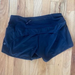 Black lululemon shorts